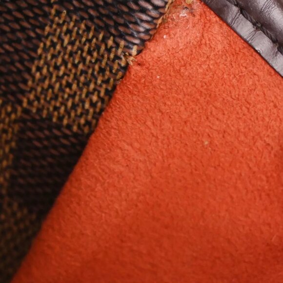 LOUIS VUITTON Ipanema PM Shoulder Bag Damier Ebene Leather Brown - Picture 10 of 16